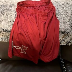 UA small men’s basketball shorts